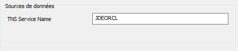 Source de Données Oracle