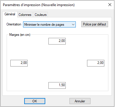 Configuration des grille de consultation 3