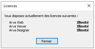 Menu acceuil Récapitulatif