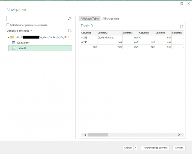 FE Exécution depuis Excel (Appel des données externes) 1