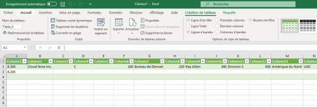 FE Exécution depuis Excel (Appel des données externes) 2