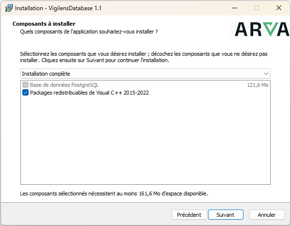 Installation PostgreSQL 2